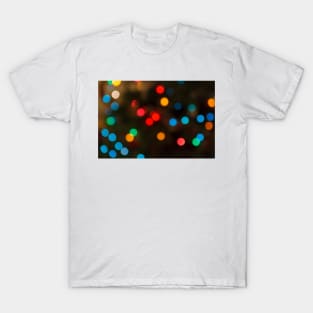 Christmas lights defocused background T-Shirt